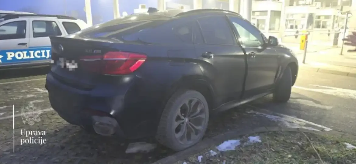 Sve više oduzetih automobila u Crnoj Gori