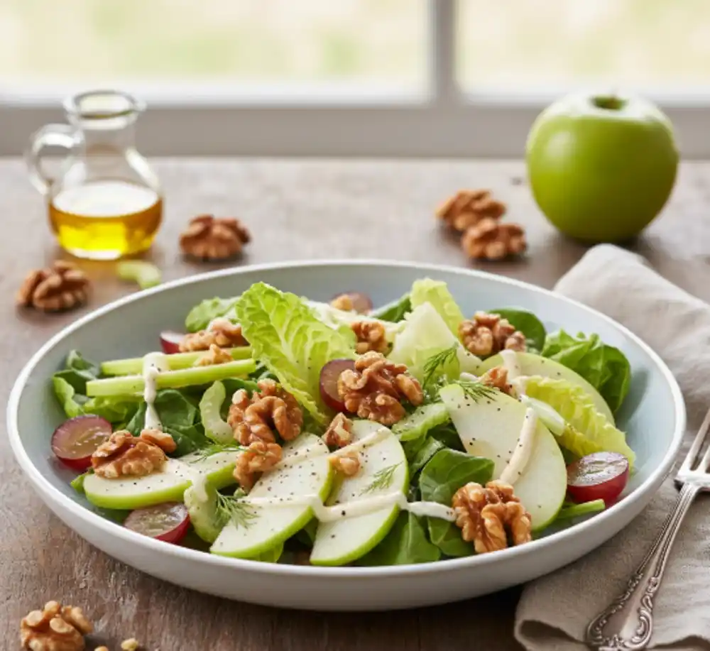 Valdorf salata sa kiselim jabukama i orasima