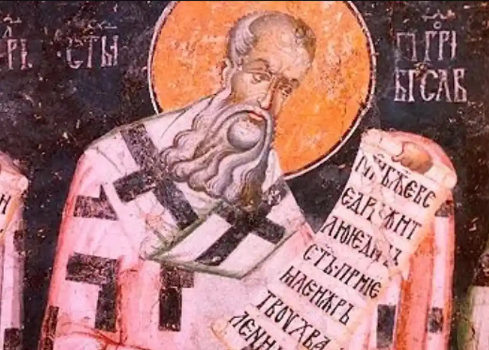 Danas naša Sveta Crkva proslavlja Svetog Grigorija Bogoslova