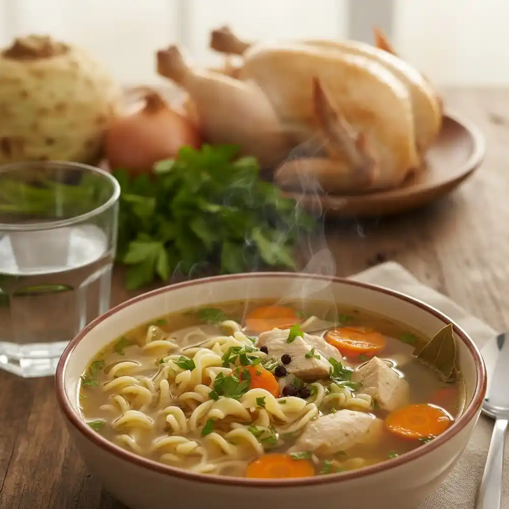 Domaća pileća supa