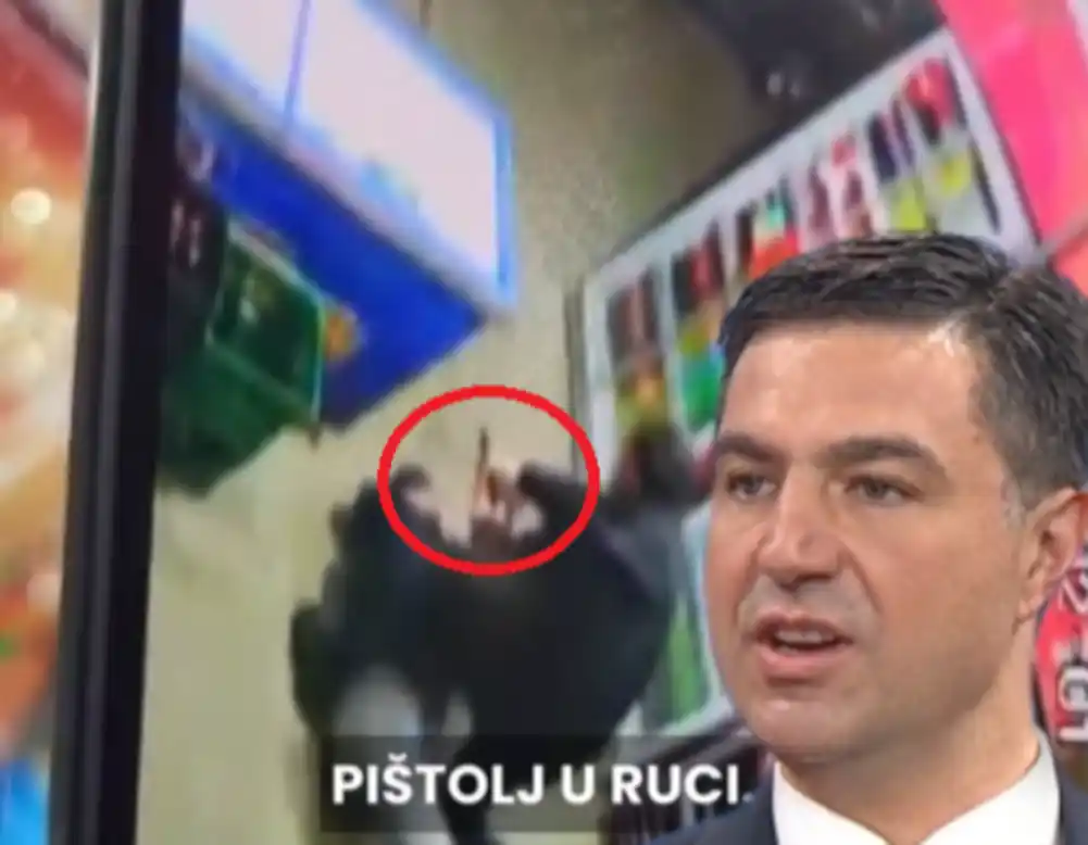 Gradonačelnik Niša razoružao napadača sa pištoljem i mačetom u prodavnici