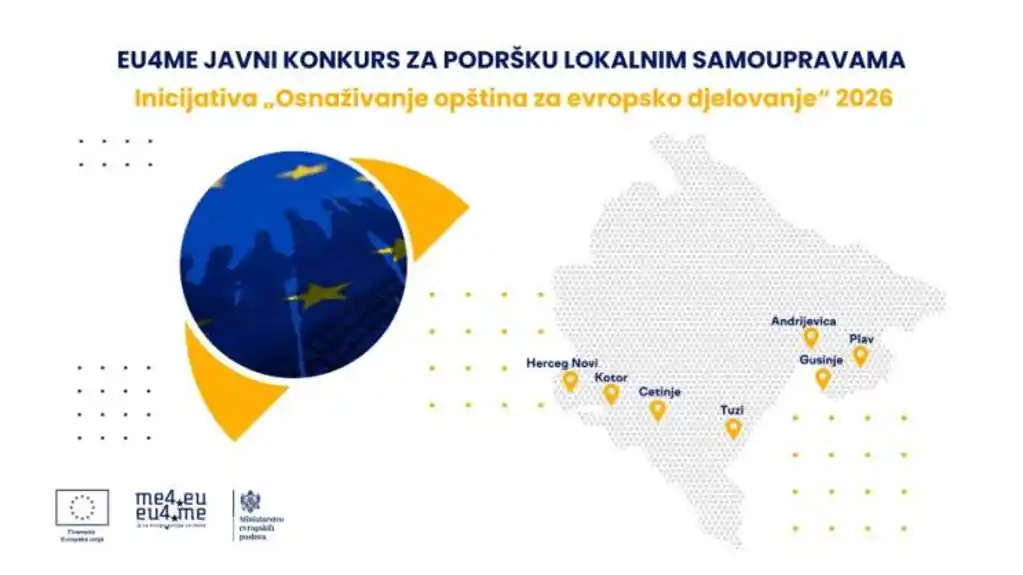 MEP: Odabrano 7 opština u okviru inicijative „Osnaživanje opština za evropsko djelovanje 2026“