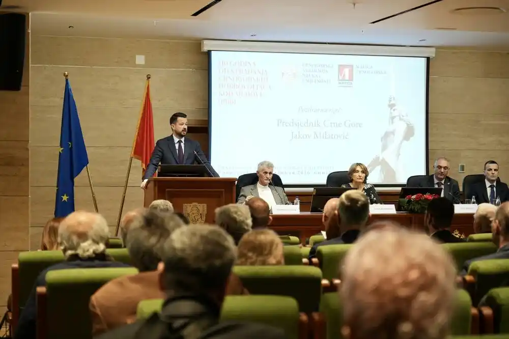 Milatović: Crna Gora mora potvrditi odgovornost prema sopstvenom istorijskom pamćenju