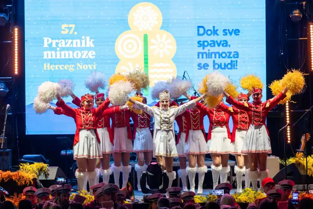 Otvoren 57. Praznik mimoze u Herceg Novom