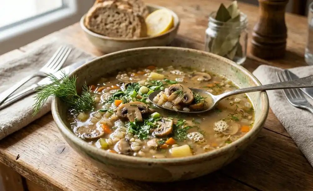 Posna čorba sa šampinjonima