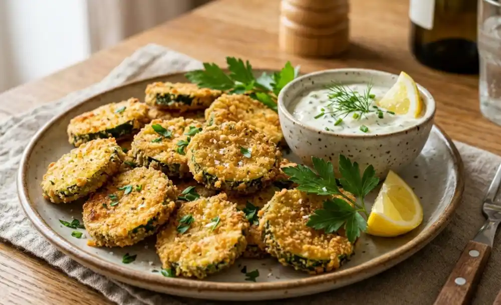 Posne pohovane tikvice