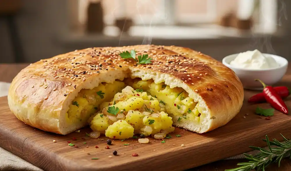 Punjena lepinja sa krompirom