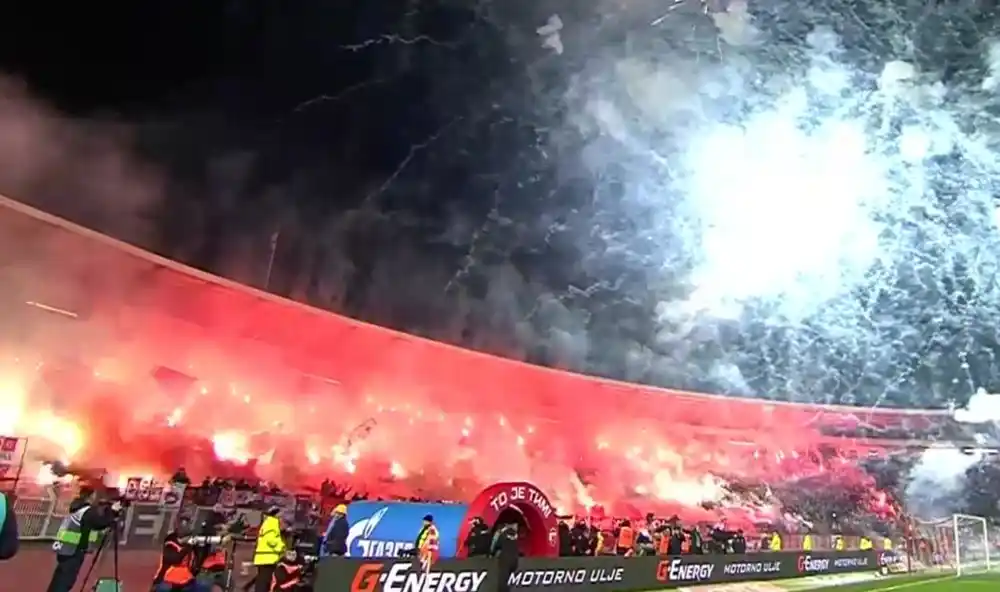 Zvezda moćna u „vječitom derbiju“, Partizan ispraćen sa 3:0