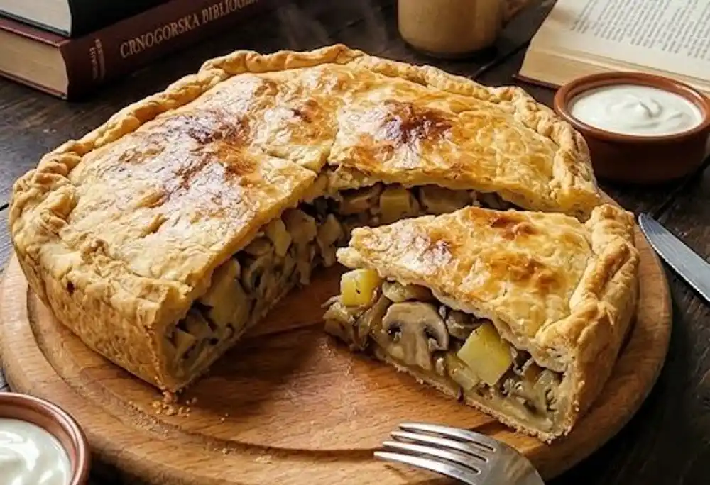 Pita sa šampinjonima i krompirom