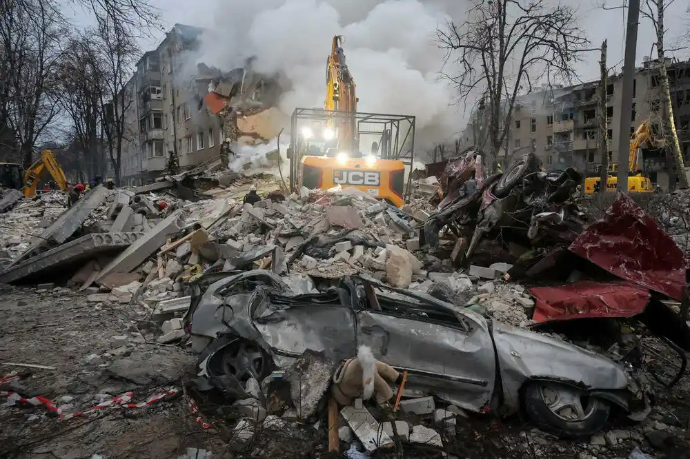 U novom ruskom napadu na Ukrajinu, osam mrtvih u Harkovu