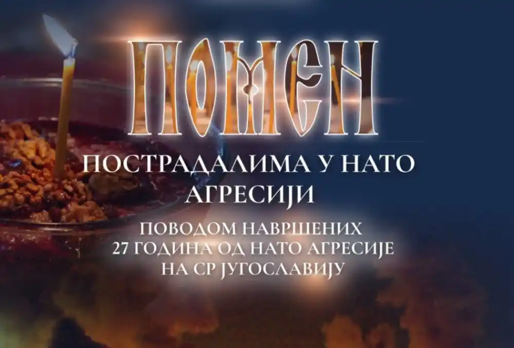 Večeras u podgoričkom Sabornom hramu pomen stradalima u NATO agresiji