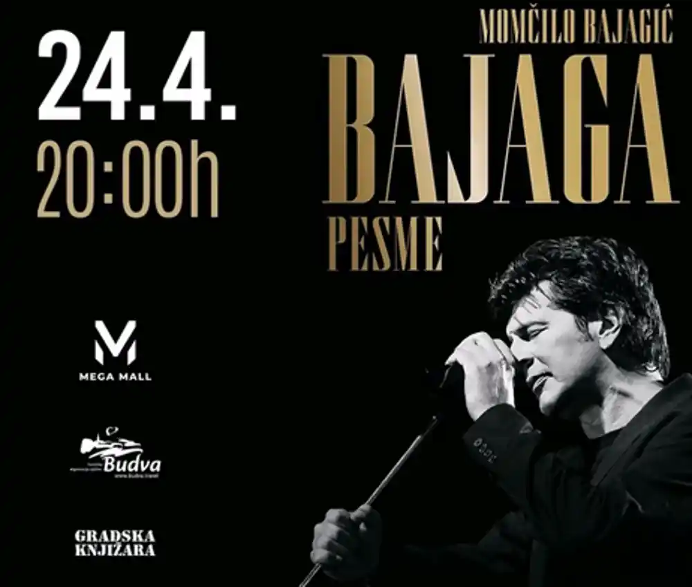 Bajaga u Budvi: Promocija i potpisivanje monografije „Pesme“ u Mega molu