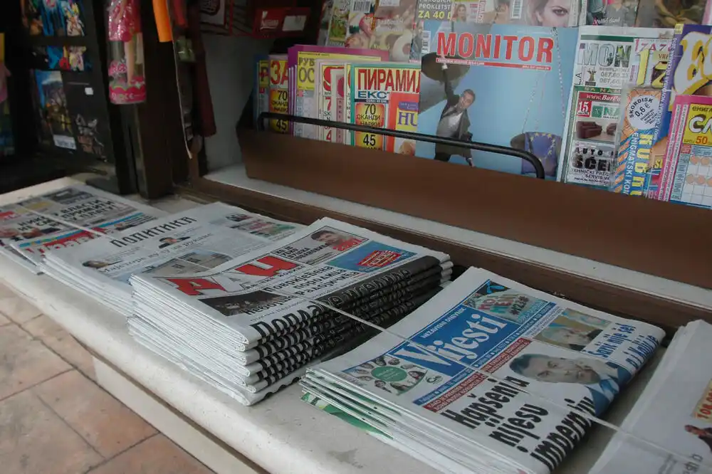 Crna Gora nazadovala na Indeksu slobode štampe, RSF upozorio na dešavanja u RTCG-u