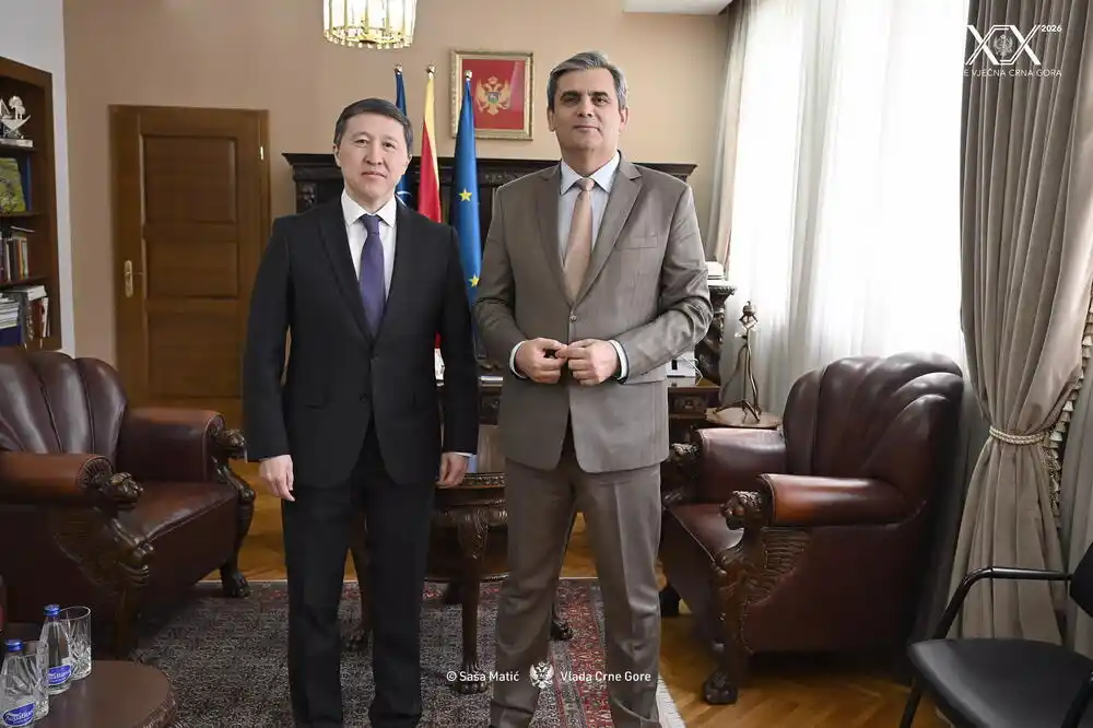 Ibrahimović sa Isetovim: Napredak odnosa Crne Gore i Kazahstana kroz politički dijalog