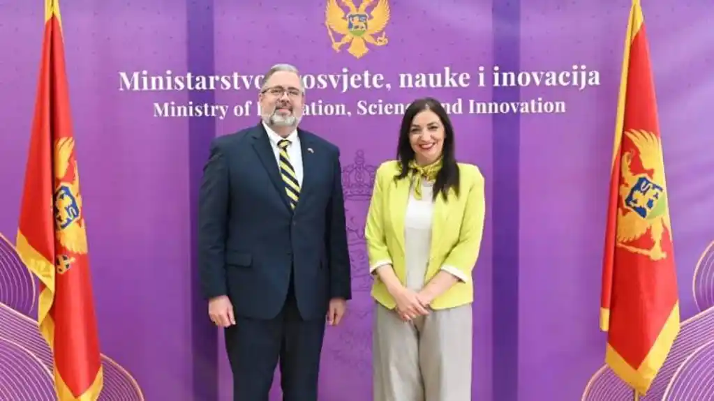 Jakšić Stojanović sa Kizom o nastavku saradnje Crne Gore i SAD u oblastima obrazovanja, nauke i inovacija
