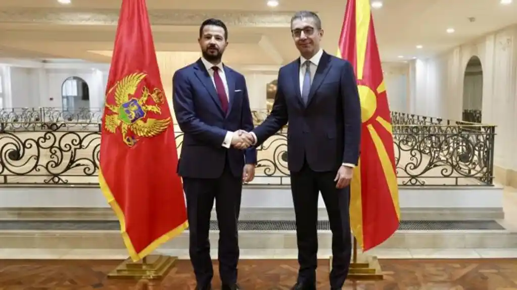 Milatović i Mickoski: Snažnija ekonomska saradnja i povezivanje prioritet odnosa dvije države