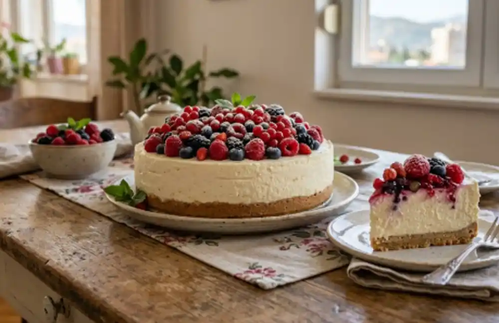 Mileram torta sa šumskim voćem