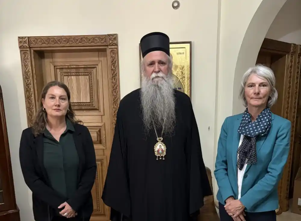Mitropolit Joanikije sa koordinatorkom Ujedinjenih nacija u Crnoj Gori: Crkva i vjernici često na meti govora mržnje, to je podržano od političkih i kriminalnih struktura