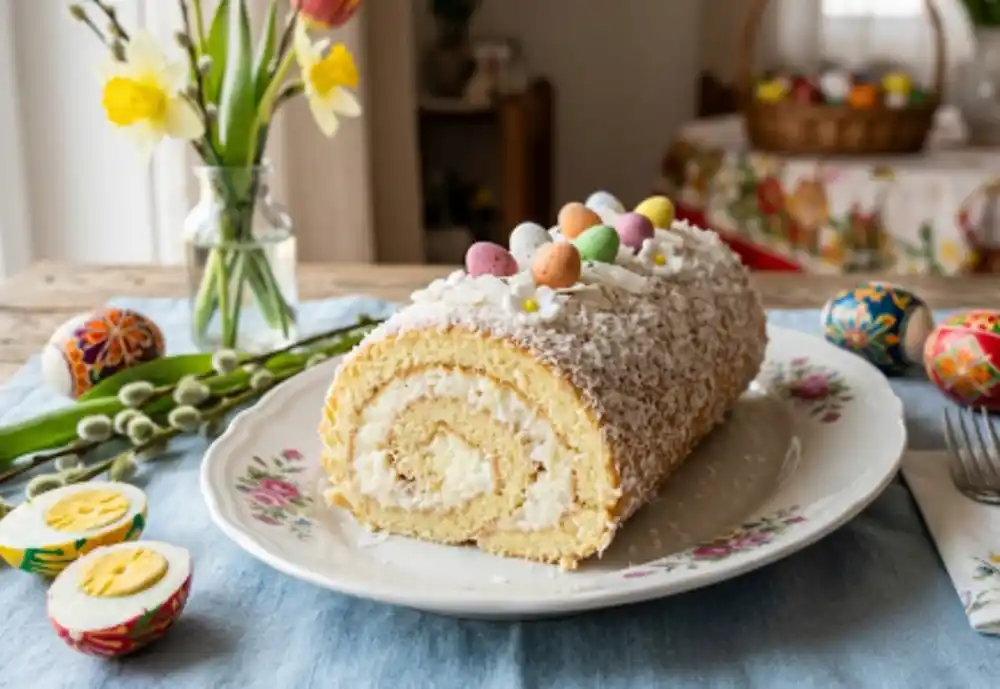 Recept za uskršnji rolat od kokosa