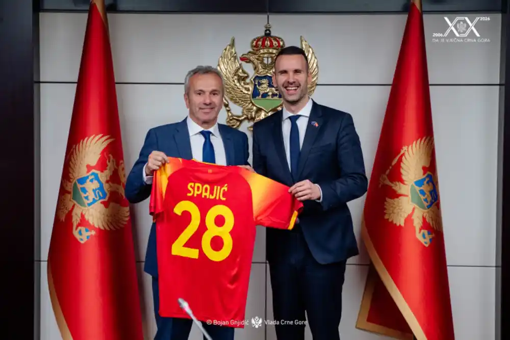 Spajić ugostio kadete: Vi ste evropsku elitu izborili na terenu, Vlada i Skupština da vas isprate i odvedu Crnu Goru u EU