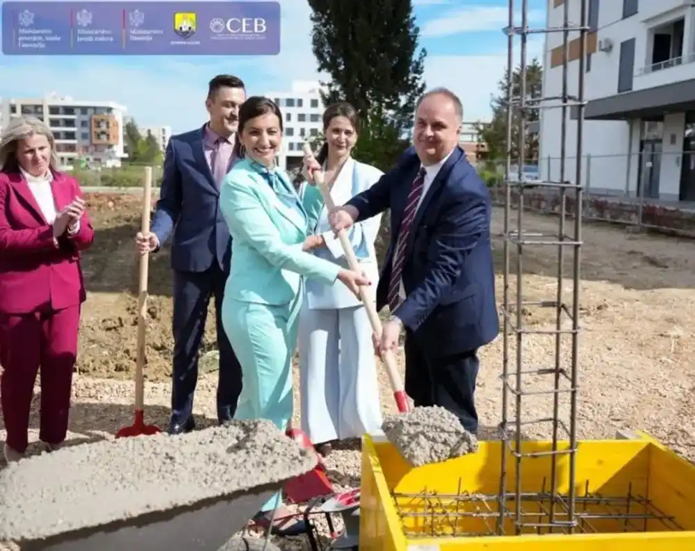 U Ulcinju postavljen kamen temeljac za izgradnju novog vrtića