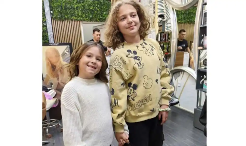 Za velika djela je potrebno samo veliko srce: Djevojčice Milica i Luna donirale kosu za izradu perika djeci oboljeloj od raka