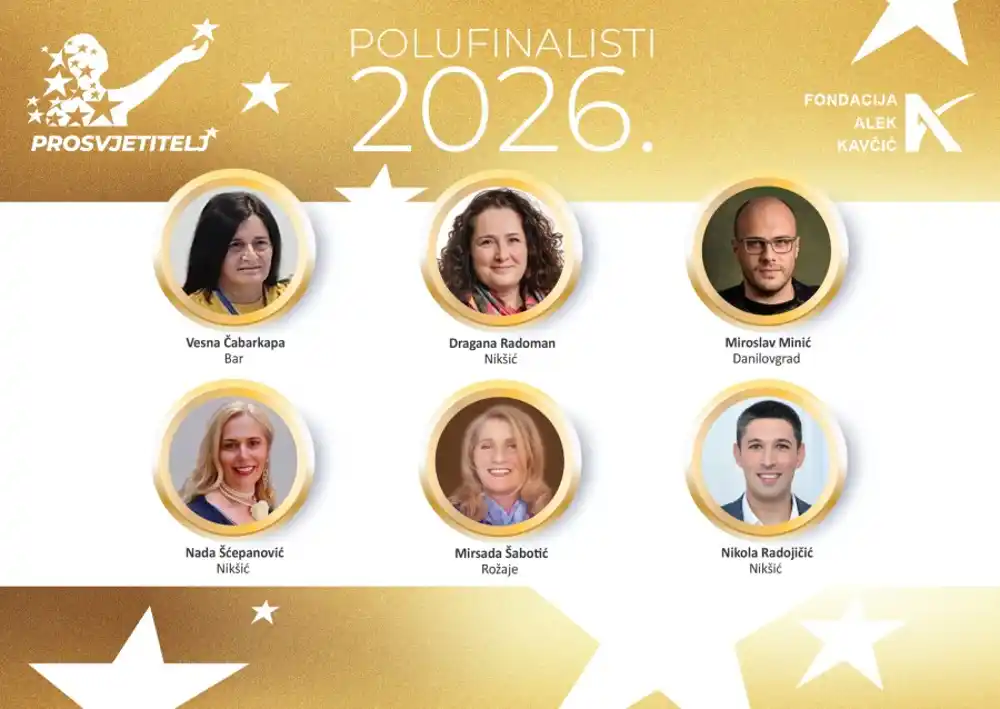 Izabrano šest polufinalista nagrade Prosvjetitelj