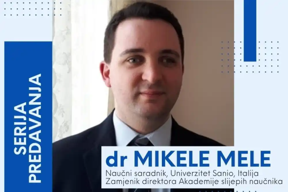 Međunarodni ekspert dr Mikele Mele održaće seriju predavanja na Univerzitetu Crne Gore: znanje bez barijera