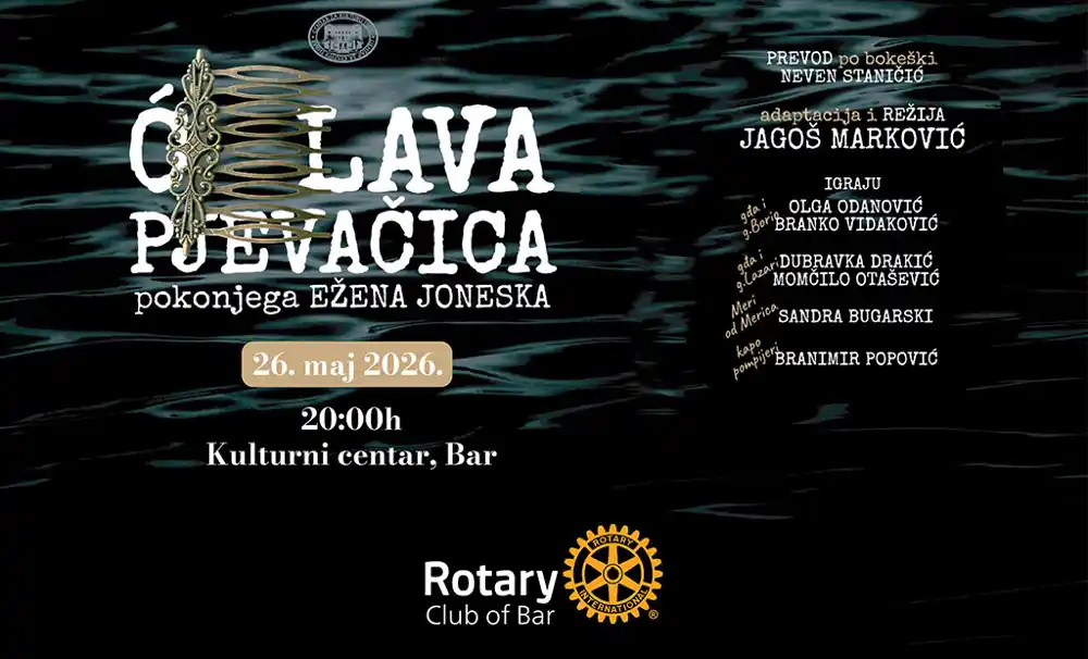 Počela je prodaja karata za donatorsku predstavu Ćelava pjevačica