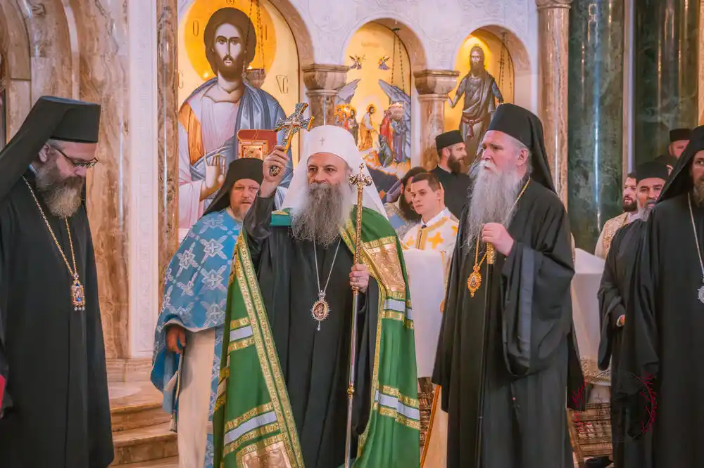 Porfirije u Podgorici: Velika radost što nas je Presveta Bogorodica sabrala