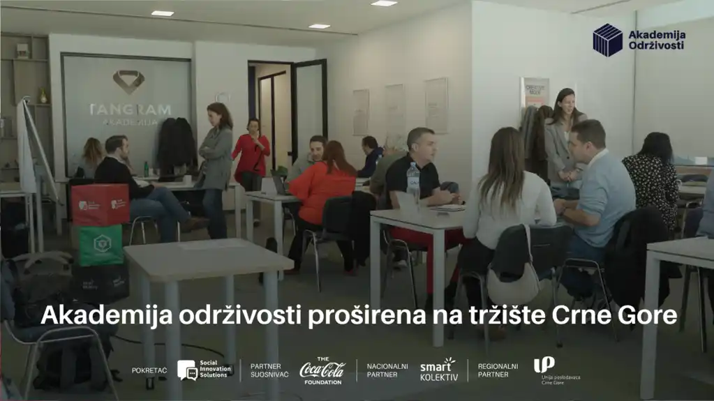Akademija održivosti proširena na tržište Crne Gore: Regionalna mreža znanja i saradnje za održivije poslovanje