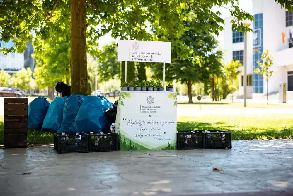 Ćulafić: Cilj je da se građani motivišu da plastiku ne ostavljaju u prirodi, već da je odlažu na predviđena mjesta