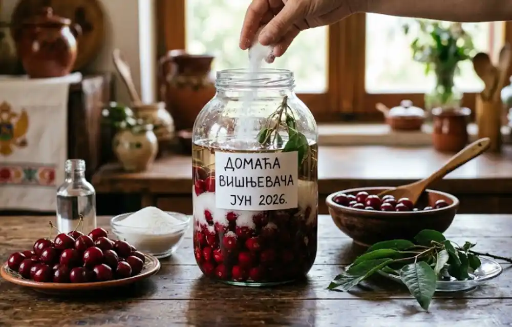 Kako napraviti domaću višnjevaču: Jednostavan recept sa samo četiri sastojka
