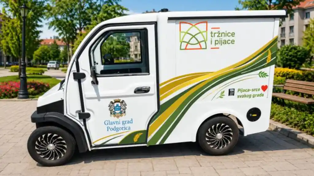 Podgorica: Novo električno vozilo za Tržnice i pijace