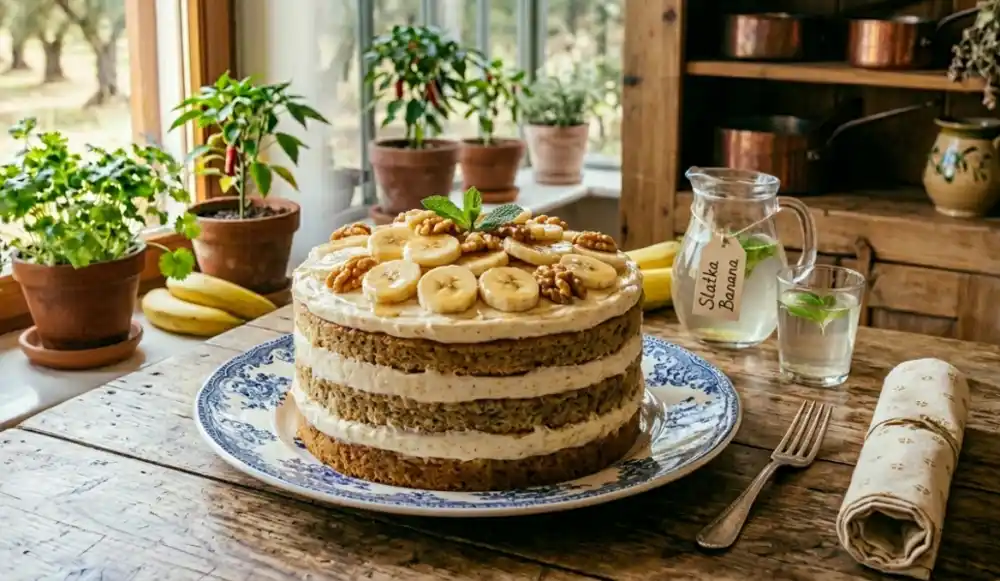 Posna torta koja se topi u ustima: Kremasti desert sa bananama za cijelu porodicu