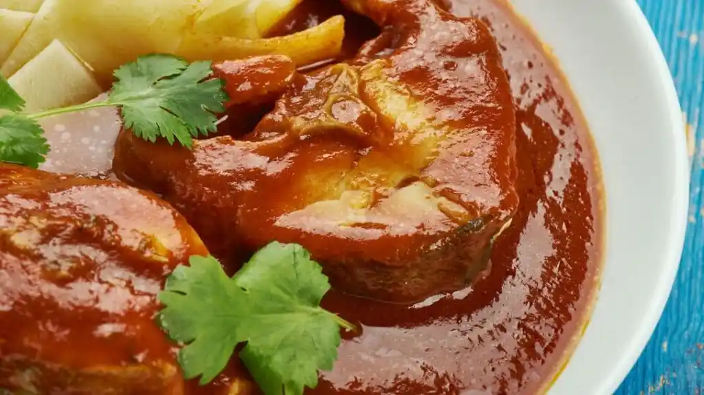 Posni paprikaš od soma na tradicionalan način