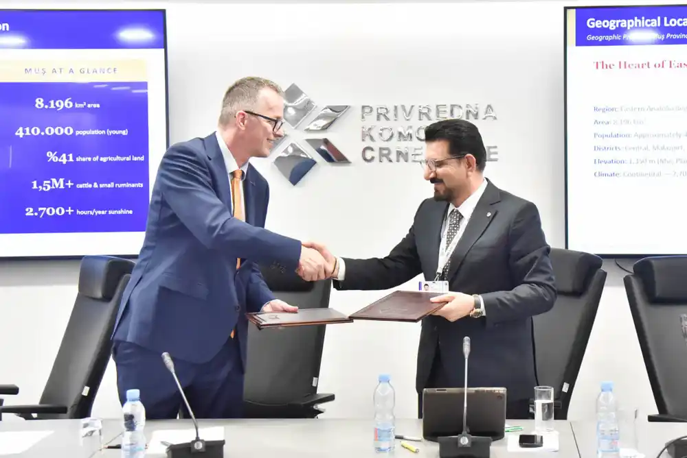 Privredna komora Crne Gore ugostila poslovnu delegaciju iz Turske