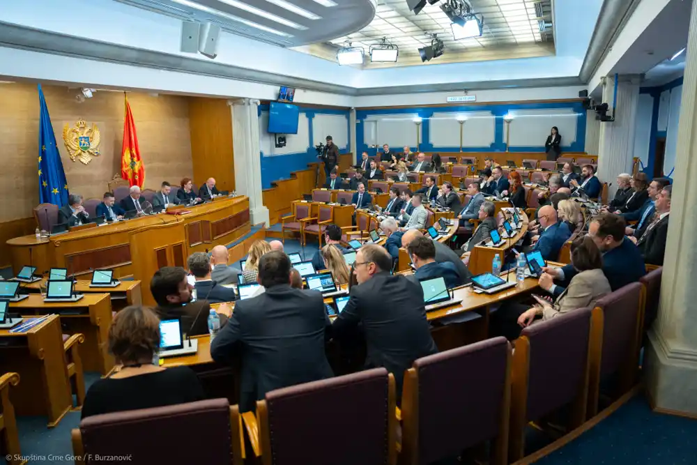 Sjutra sjednica Skupštine Crne Gore – početak u 12 časova