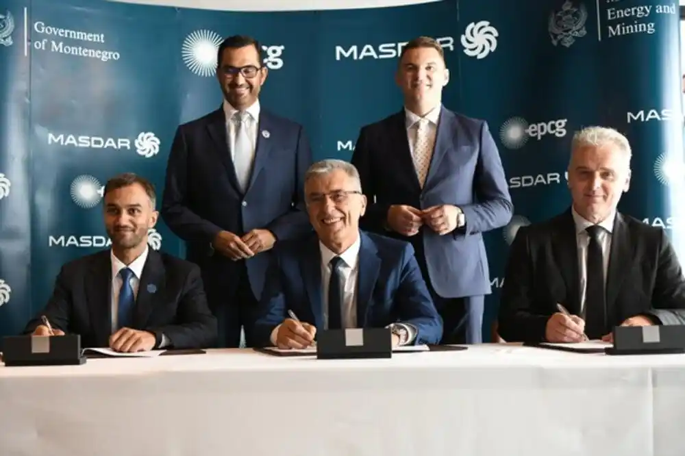 EPCG i Masdar potpisali sporazume: U planu solarni projekti od 150 MW i hidroelektrane od preko 400 MW