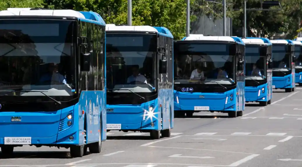 Gradski prevoz u Podgorici će 13. i 14. jula saobraćati po nedjeljnom redu vožnje