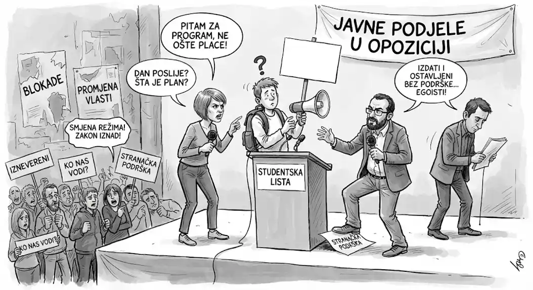 Kritike i neslaganja: Da li studentske vođe iznevjeravaju svoje pristalice?