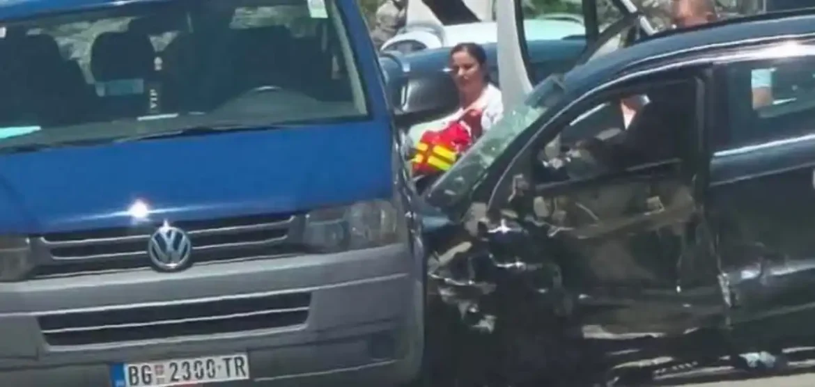 Lančani sudar na putu Podgorica – Nikšić