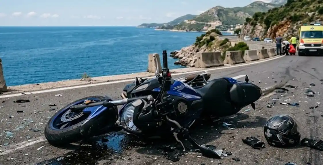 Nakon pada s motora poginula jedna osoba na putu Kotor – Risan