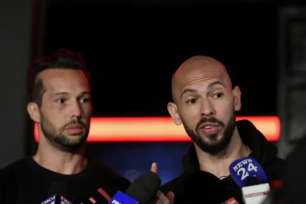 Optužnice za silovanje, trgovinu ljudima, dječju pornografiju: Uhapšeni Endru i Tristan Tejt