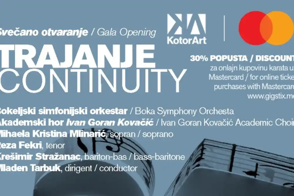 Otvaranje 13. jula: Programom Trajanje počinje 25. festival KotorArt