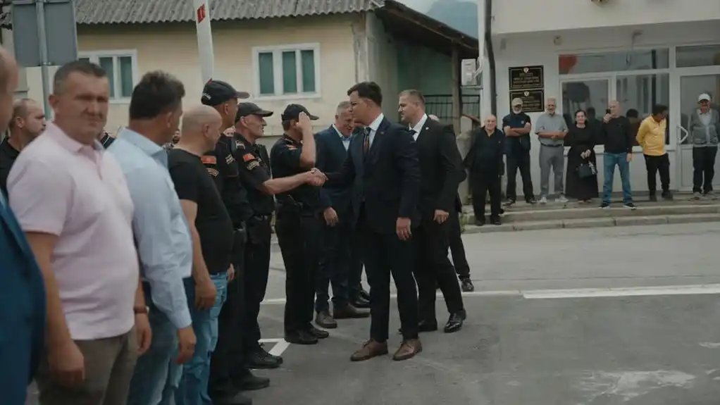 Otvoren rekonstruisani objekat MUP-a u Gusinju