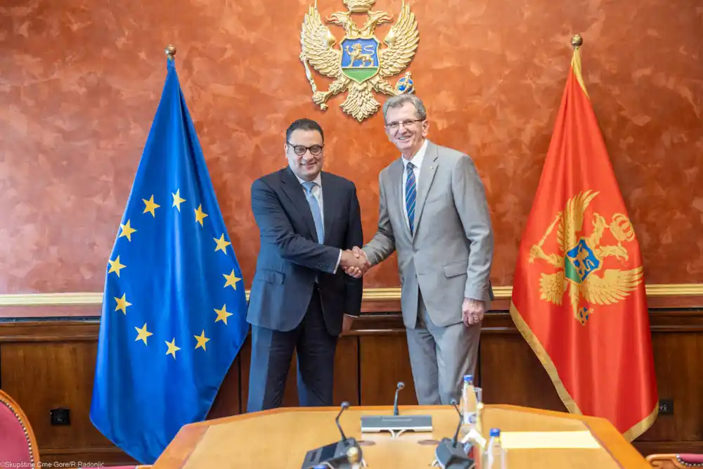 Sastanak potpredsjednika Camaja sa odlazećim ambasadorom Arapske Republike Egipat