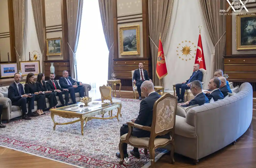 Spajić se sastao sa Erdoganom, Crna Gora i Turska formiraju Savjet za saradnju na visokom nivou