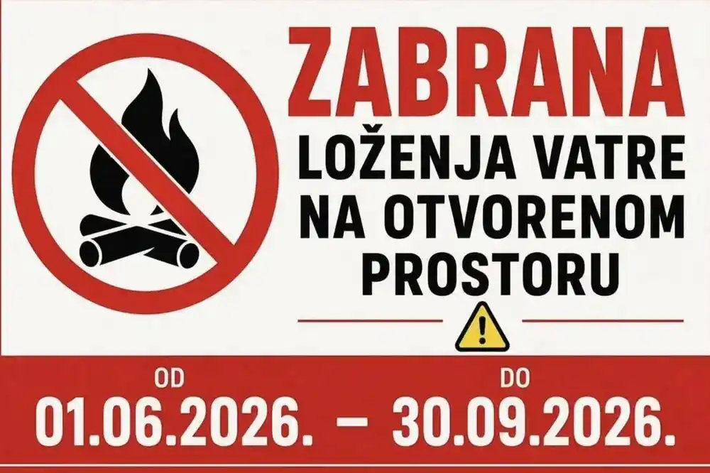 U Nikšiću će dronovima nadzirati zabranu paljenja vatre na otvorenom
