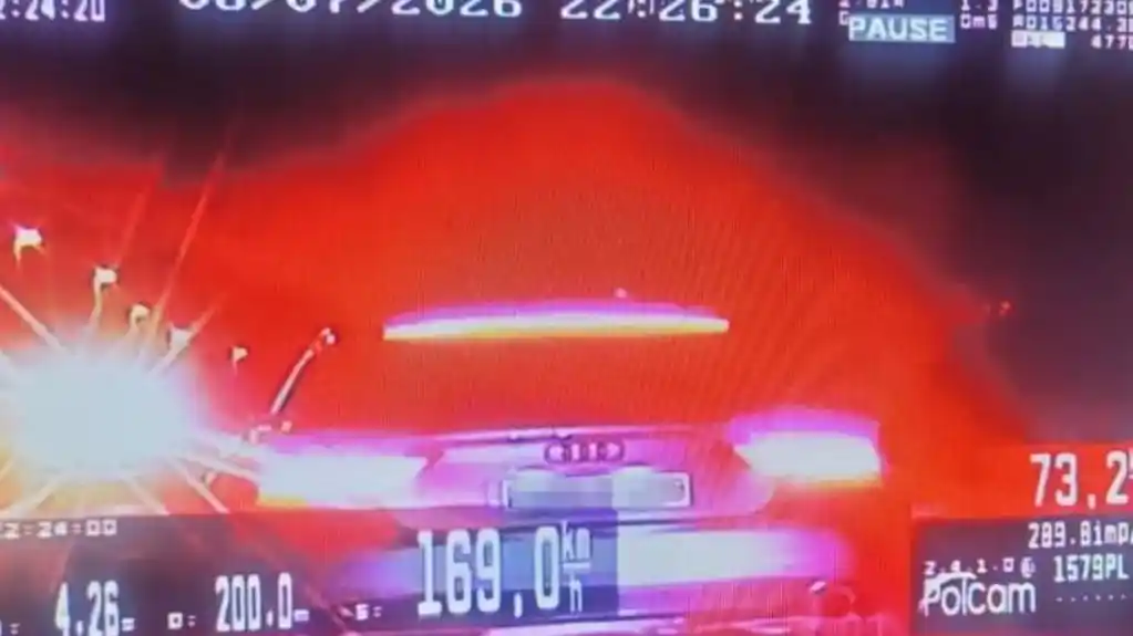 Uhapšen državljanin Srbije (35), vozio 169 na sat
